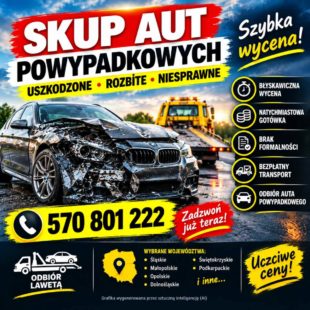 Ogłoszenia Rzeszów - Skup aut powypadkowyc